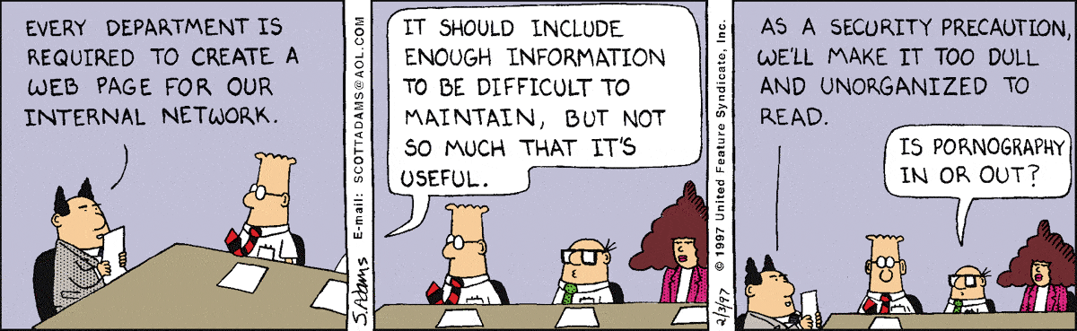 Dilbert Cartoon